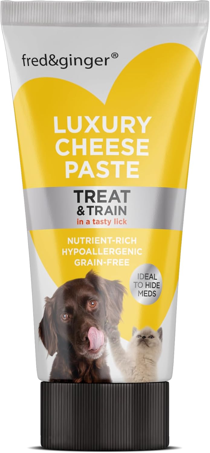 Fred & Ginger Luxury Cheese Paste 75g Tube