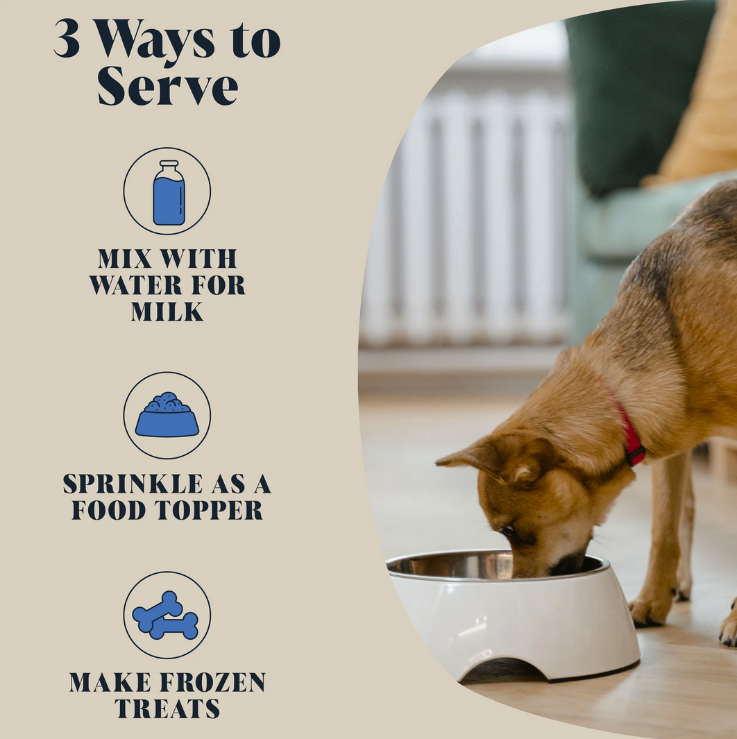 Hackney Dog House Whole Goats Milk 225g - Meal Topper & Supplement