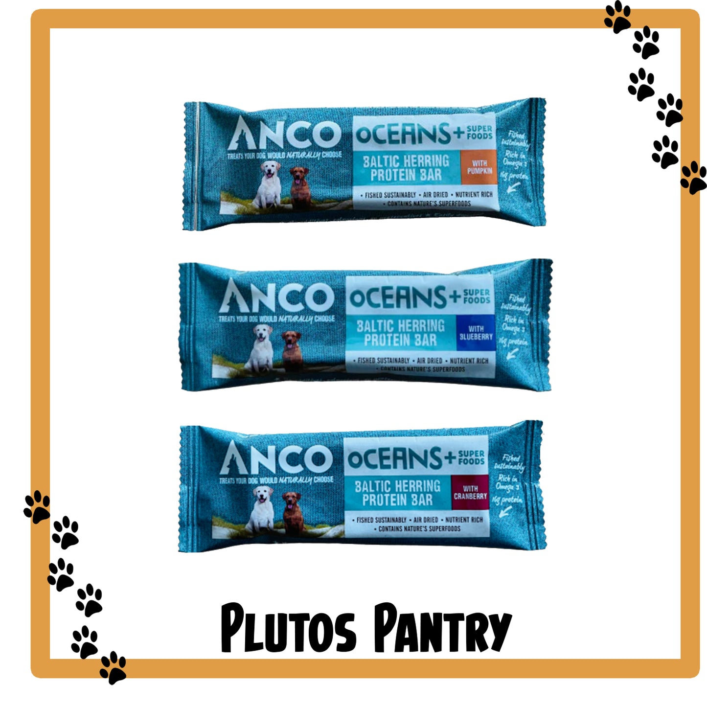 Anco Oceans+ Protein Bar 25g - 3 Flavours