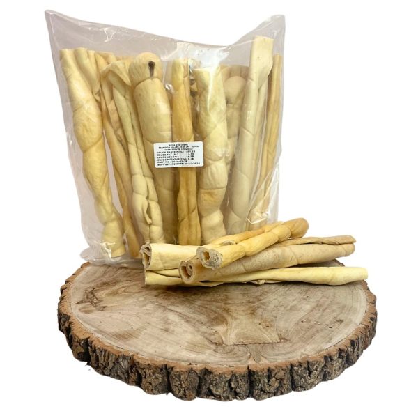 Paddock Farm Beef Skin Roll 30cm - Long Lasting Natural Dog Treat