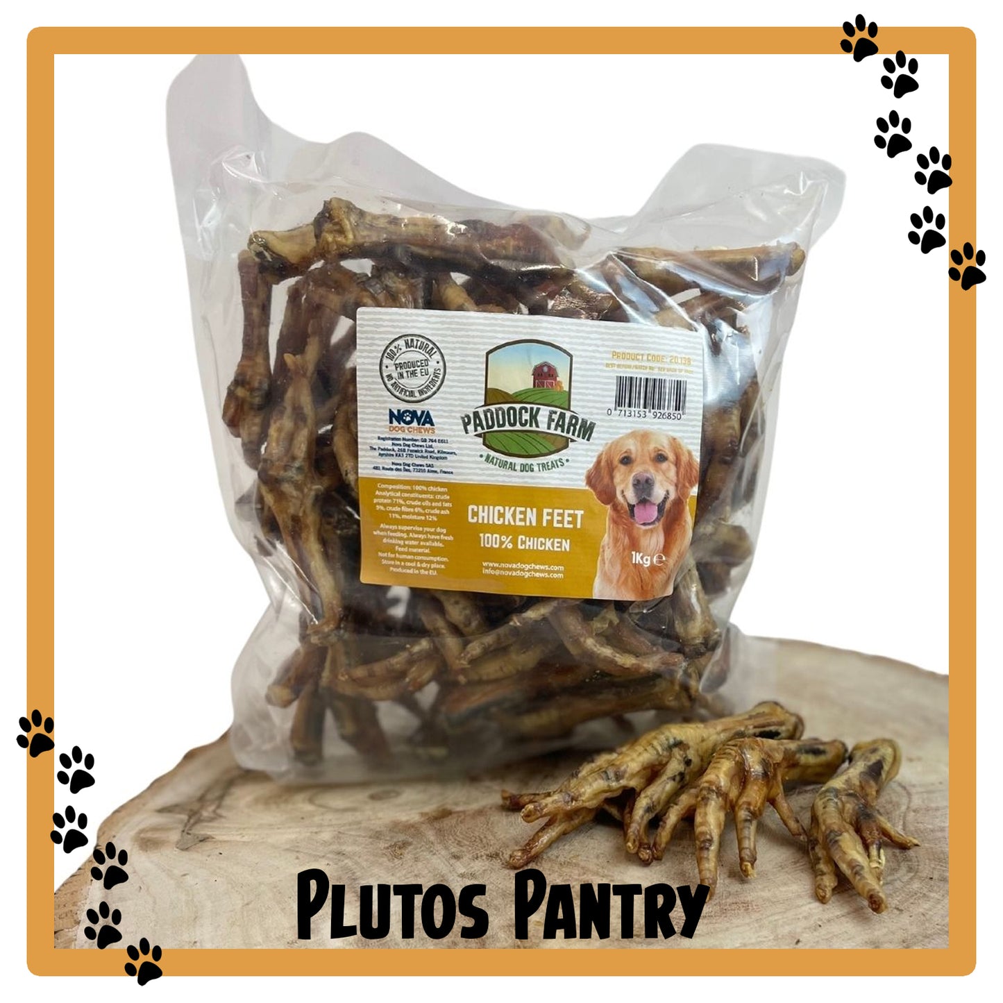 Chicken Feet 1kg Bag