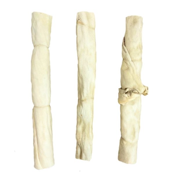 Paddock Farm by Nova Dog Chews Lamb Skin Roll 30cm - Natural Dog Treat