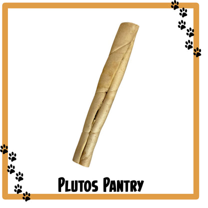 Paddock Farm Beef Skin Roll 30cm - Long Lasting Natural Dog Treat