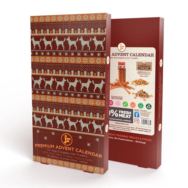 JR Pet Products - Venison & Turkey Dog Treat Christmas Advent Calendar