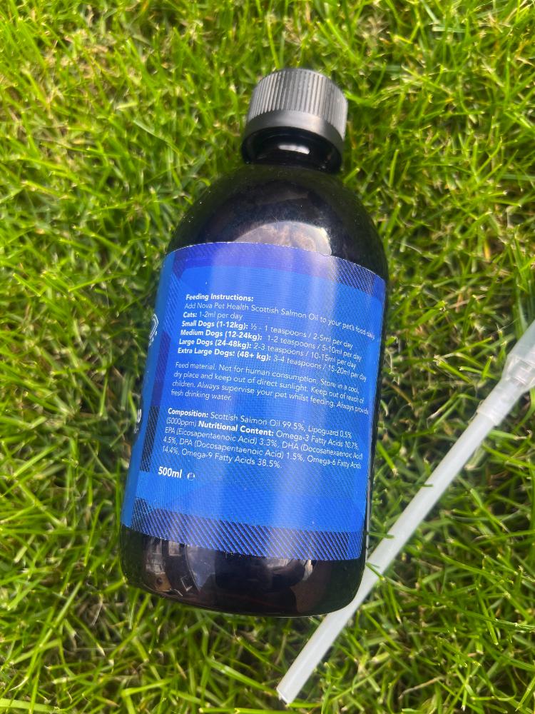 Salmon Oil For Dogs 500ml