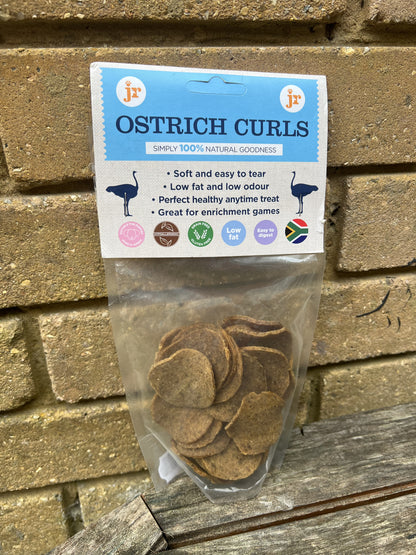 JR Pet Products Ostrich Curls 80g