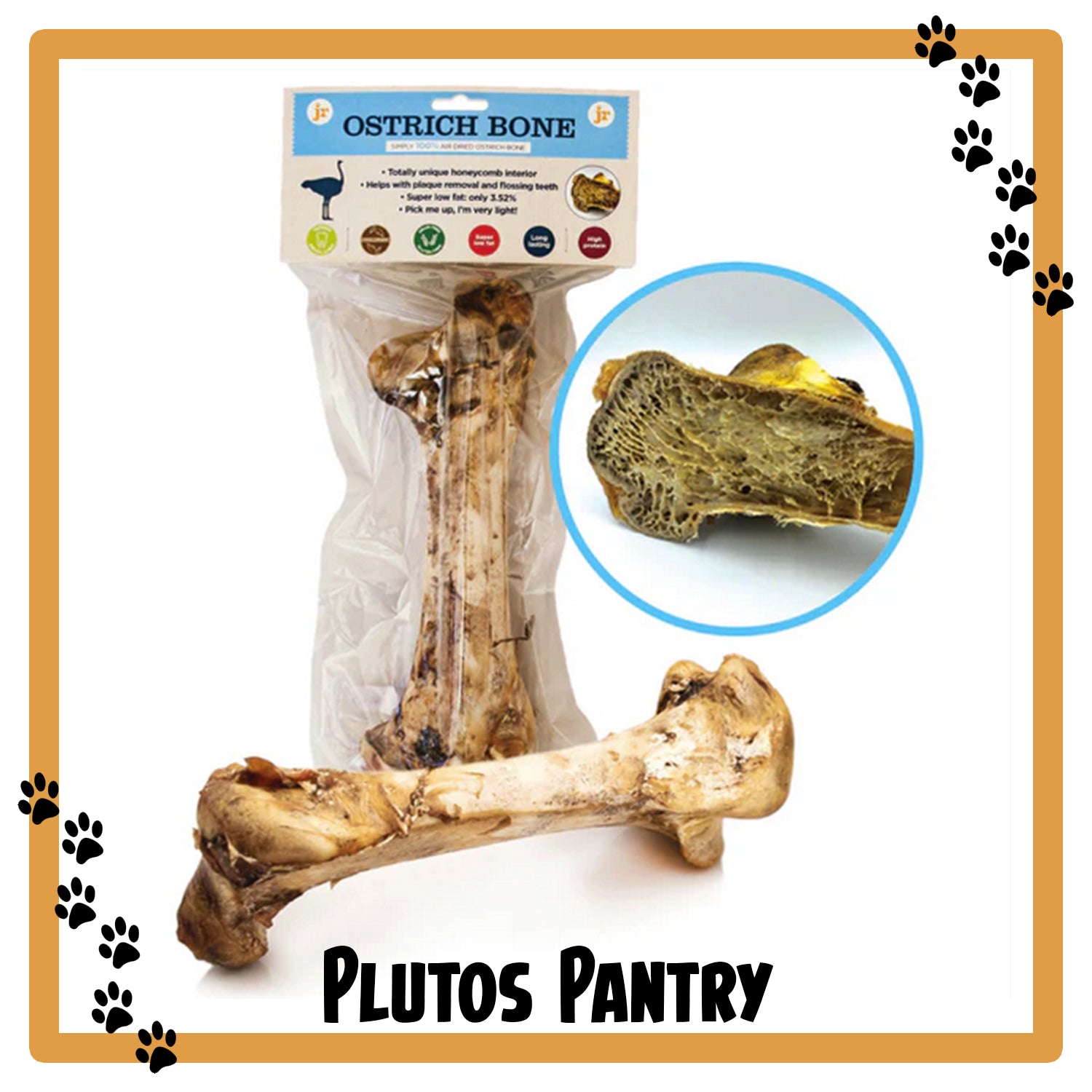 JR Pet Products Ostrich Giant Bone