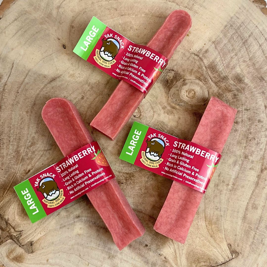 Yak Snack Strawberry - Medium & Large