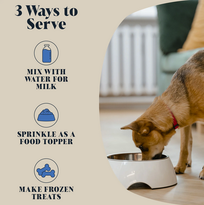Hackney Dog House Whole Goats Milk 225g - Meal Topper & Supplement