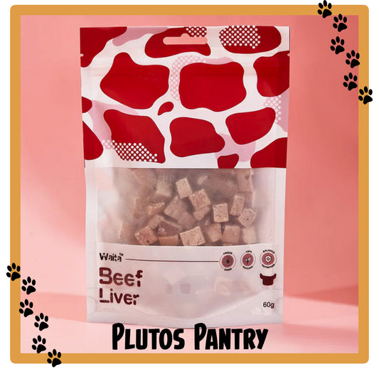 Waita Freeze Dried Beef Liver Cube 60g