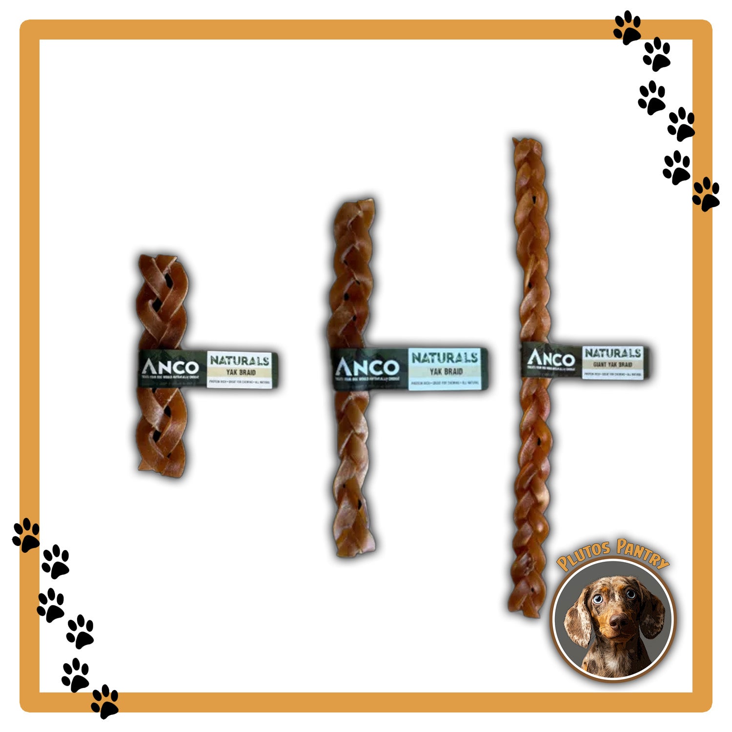 Anco Yak Skin Braids - 3 Sizes