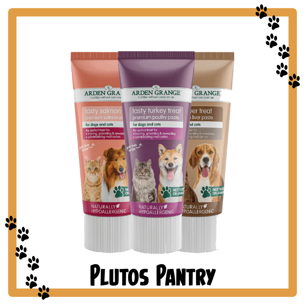 Arden Grange Paste 75g - Liver, Turkey & Salmon - High Value for Walks, Training & Enrichment - For Cat & Dogs