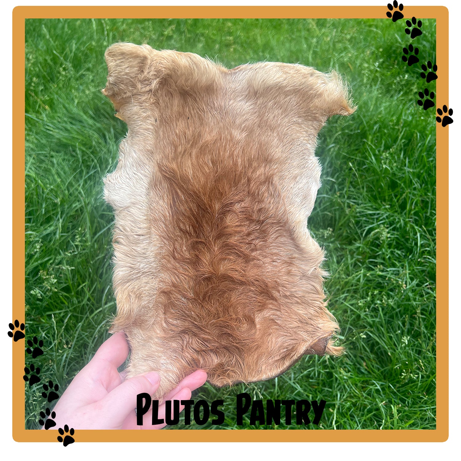 Hairy Beef Bark/Skin Long Lasting Natural Dog Chew