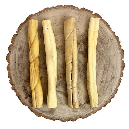 Paddock Farm Beef Skin Roll 30cm - Long Lasting Natural Dog Treat
