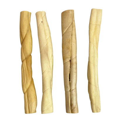 Paddock Farm Beef Skin Roll 30cm - Long Lasting Natural Dog Treat