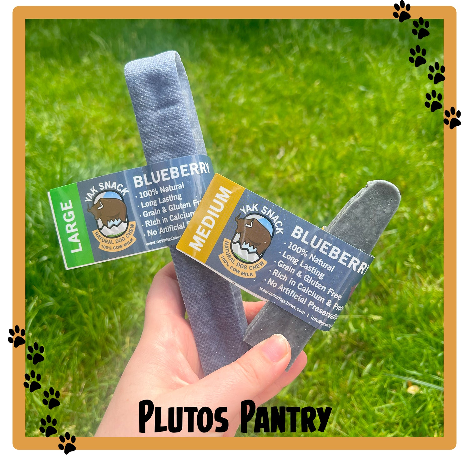 Yak Snack Blueberry - Medium & Large