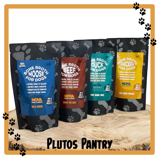 Nova Bone Broth For Dogs 230ml - 4  Flavours