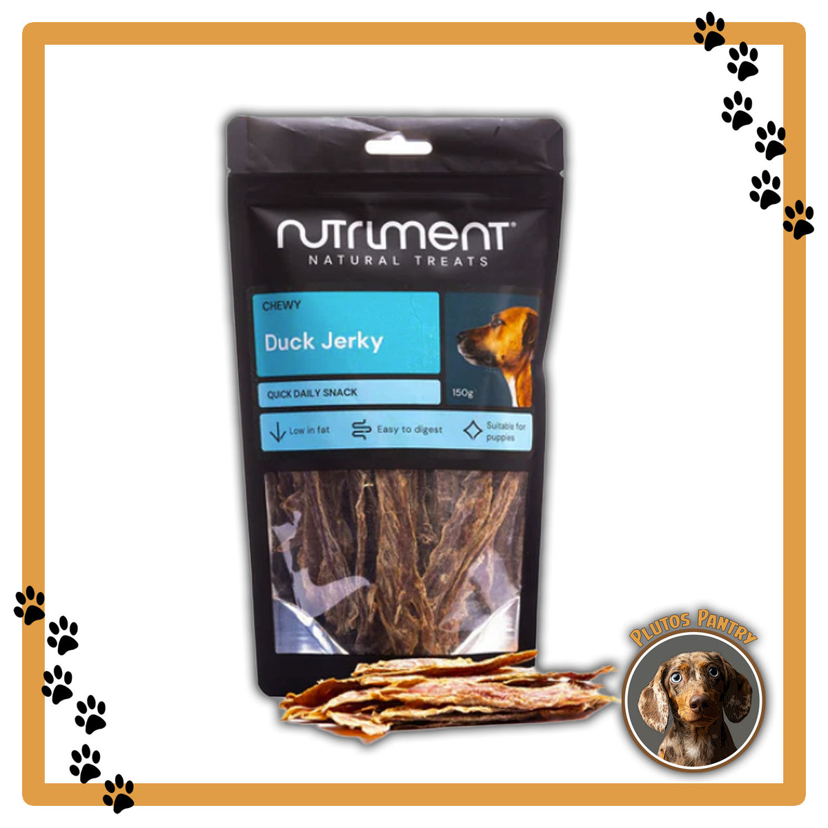 Nutriment Duck Jerky 120g Pack