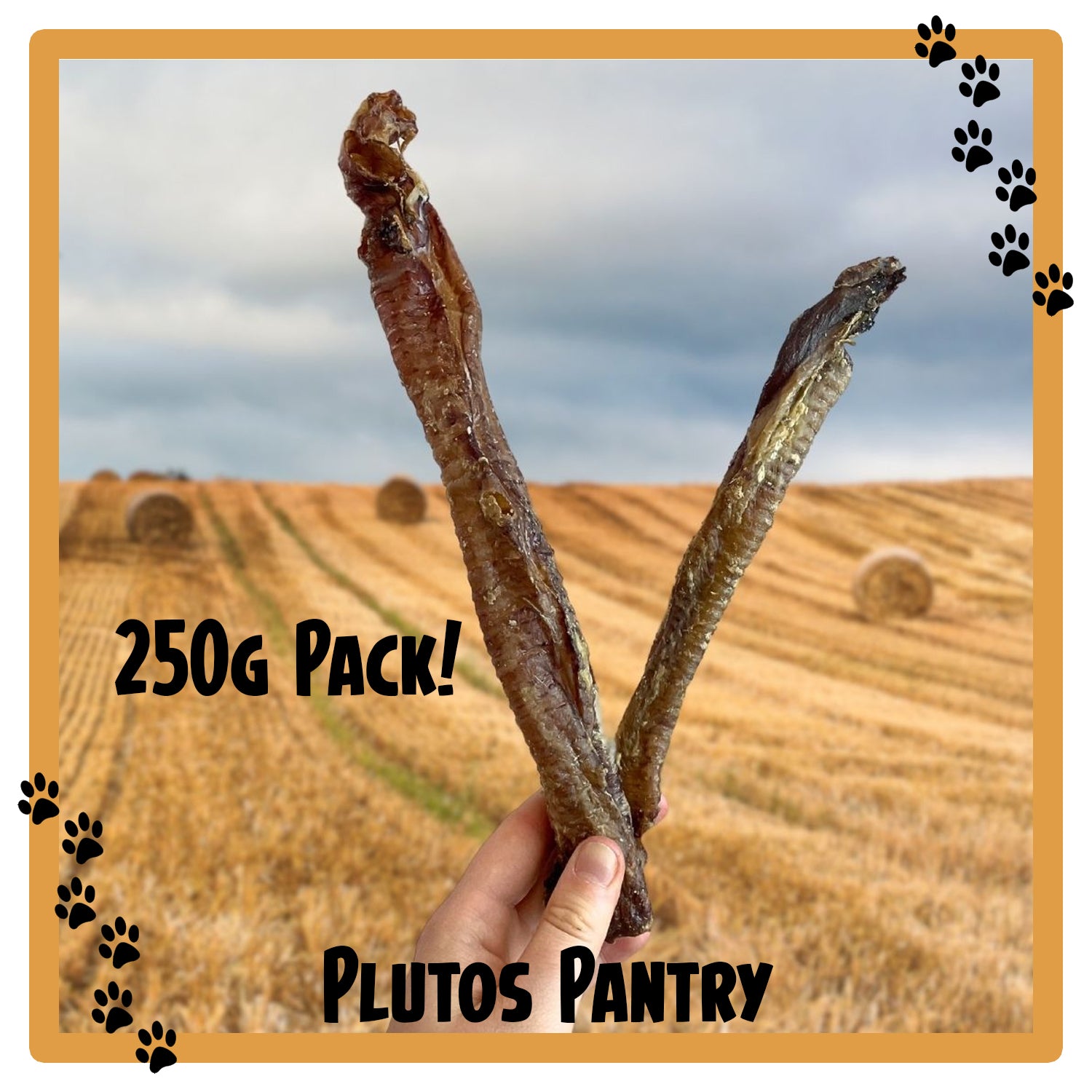 Lamb Trachea 250g Pack - Mixed Sizes
