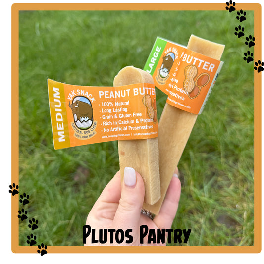 Yak Snack Peanut Butter - Medium & Large