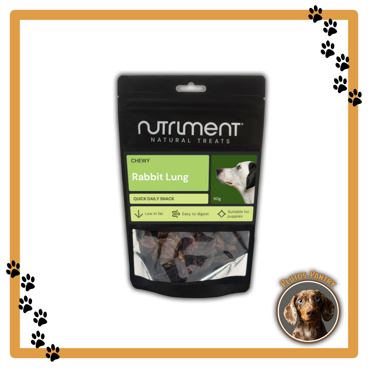 Nutriment Rabbit Lung Pieces 90g