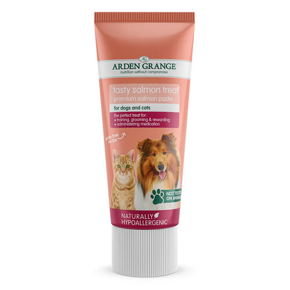 Arden Grange Paste 75g - Liver, Turkey & Salmon - High Value for Walks, Training & Enrichment - For Cat & Dogs