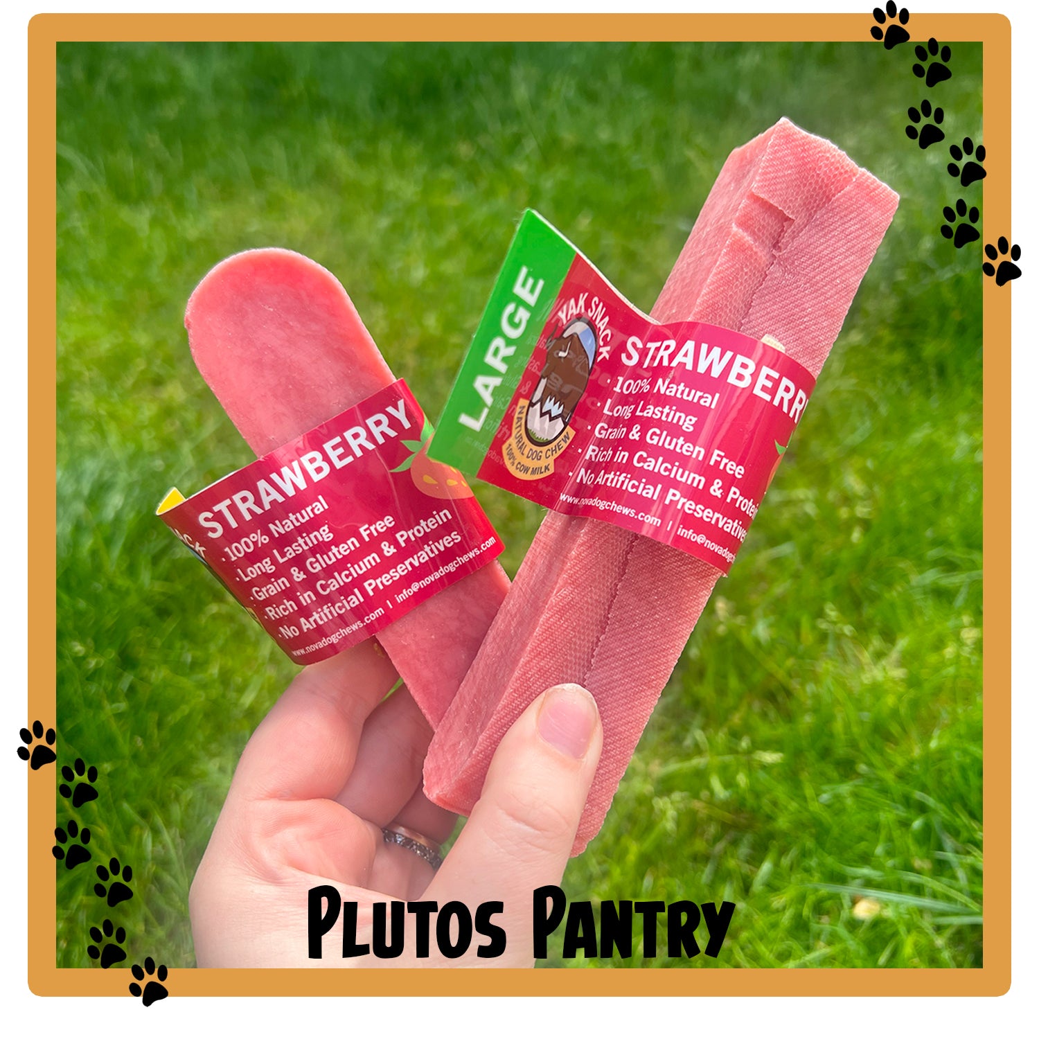 Yak Snack Strawberry - Medium & Large