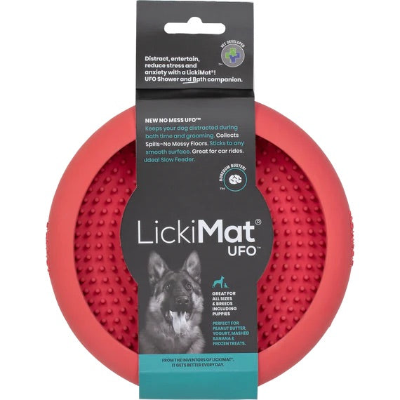 Lickimat UFO Dog Enrichment - 5 Colours