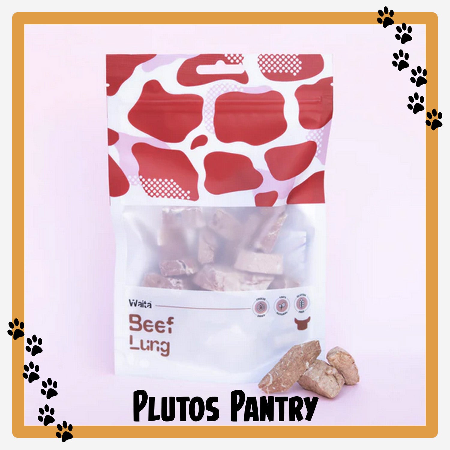 Waita Freeze-Dried Beef Lung 20g