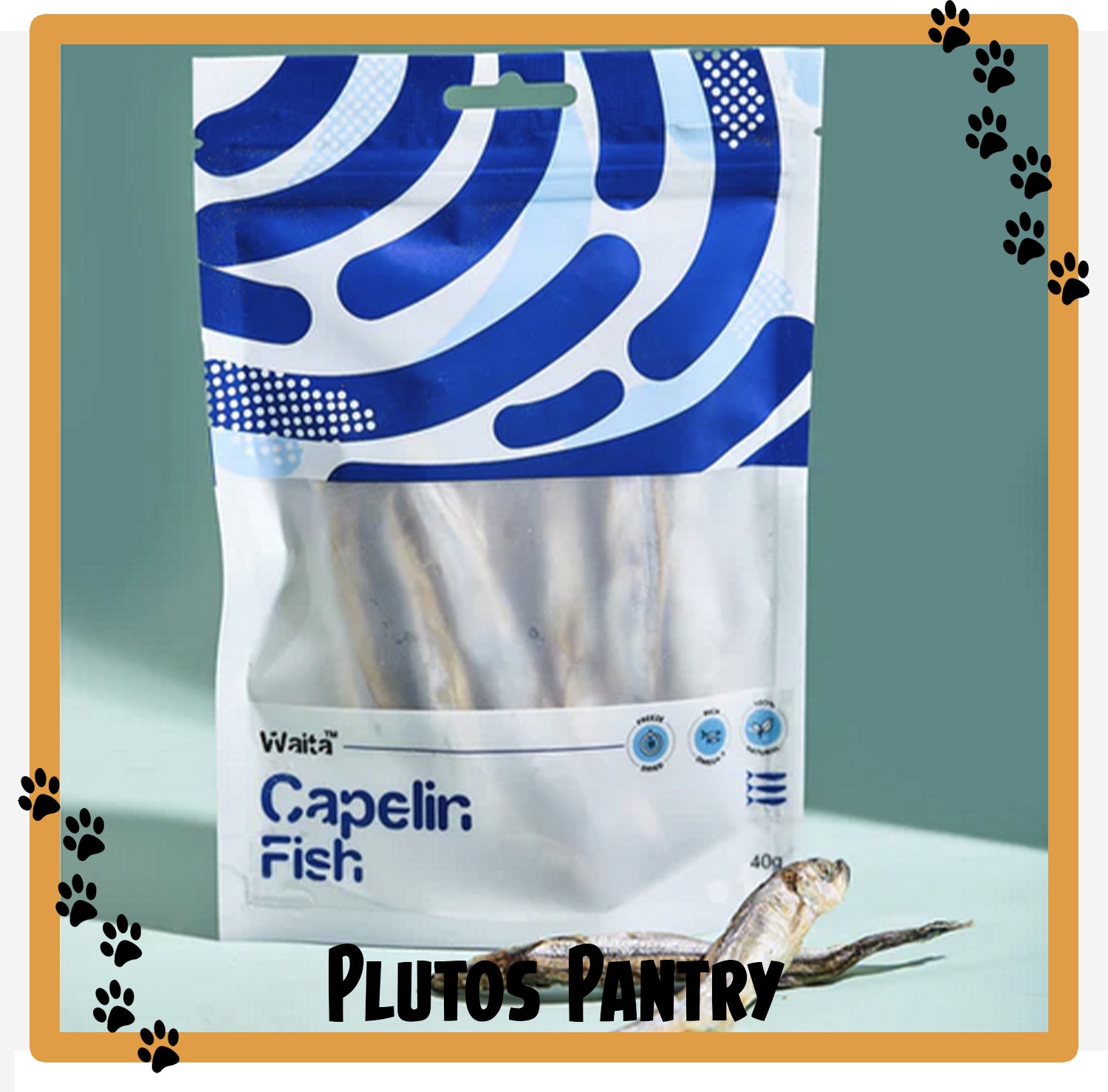 Waita Freeze Dried Capelin 40g