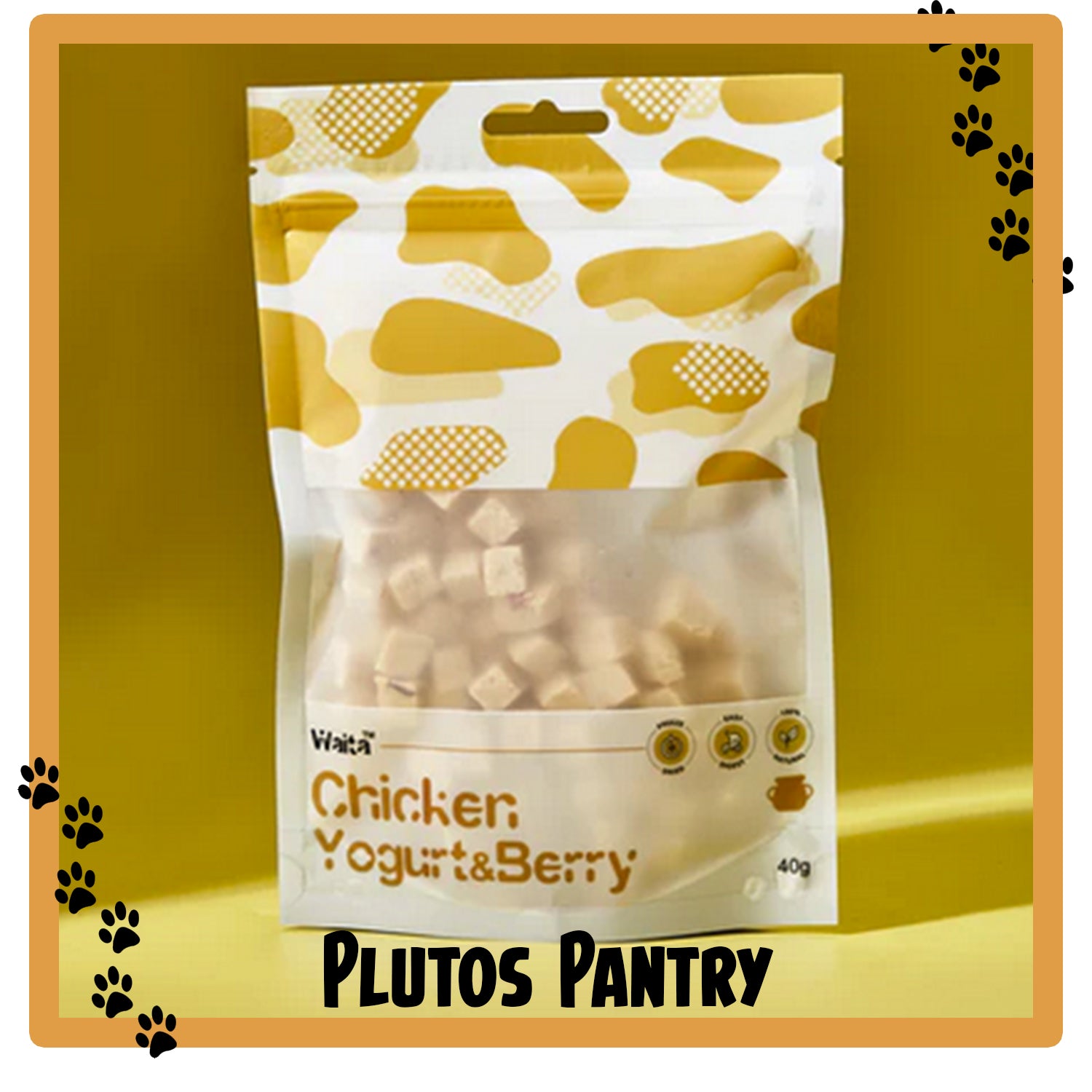 Waita Freeze Dried Chicken, Yogurt & Berry 40g – Plutos Pantry