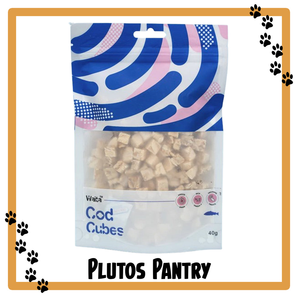 Waita Freeze Dried Cod Cubes 40g