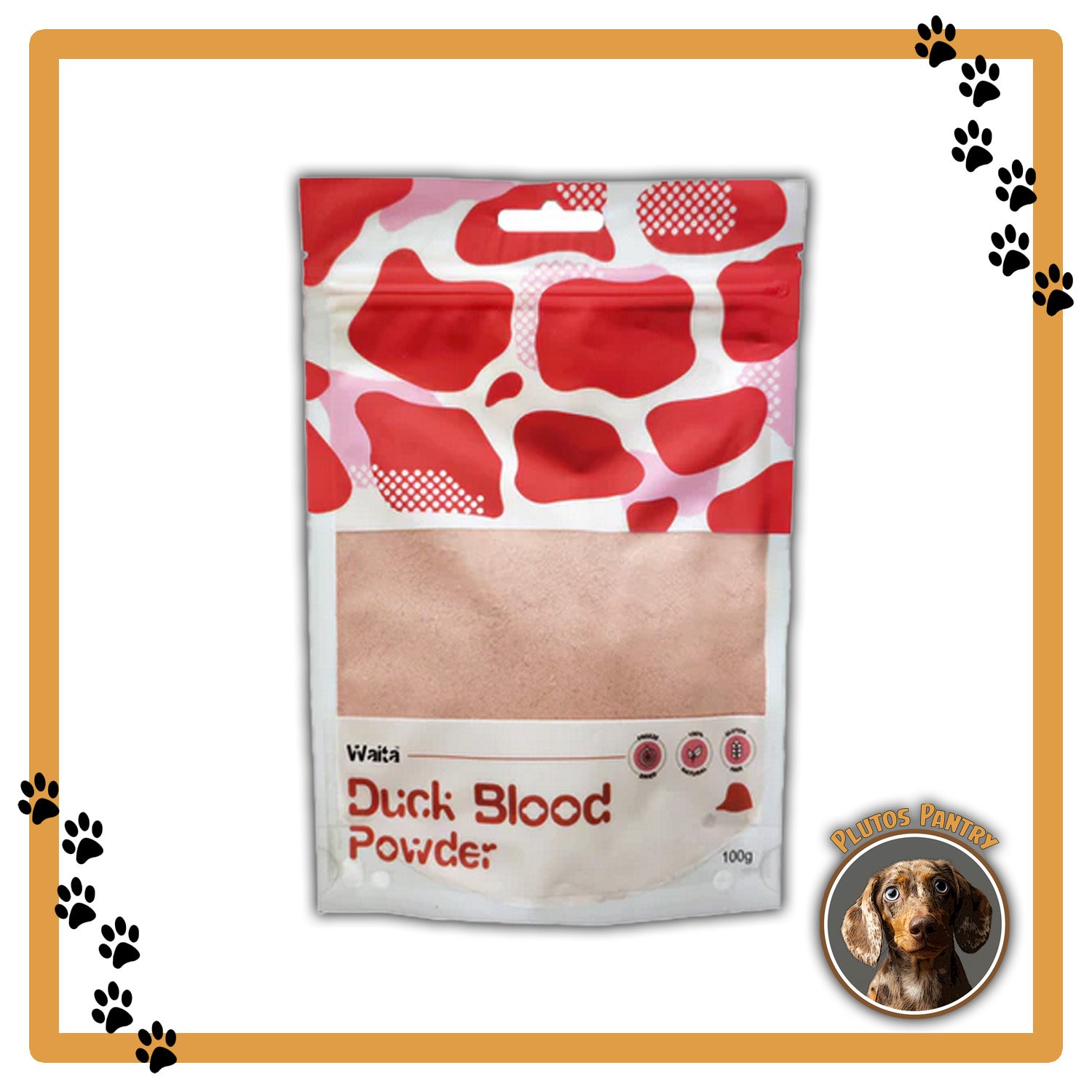 Waita Freeze Dried Duck Blood Powder 100g