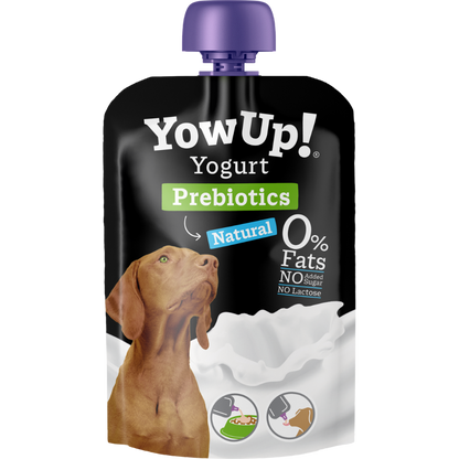 YowUp! Yoghurt for Dogs - Prebiotics, Collagen, Omega 3 & 6 - Supplument & Enrichment Treat with Prebiotic Fiber, Collagen, and Omega 3