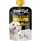 YowUp! Yoghurt for Dogs - Prebiotics, Collagen, Omega 3 & 6 - Supplument & Enrichment Treat with Prebiotic Fiber, Collagen, and Omega 3